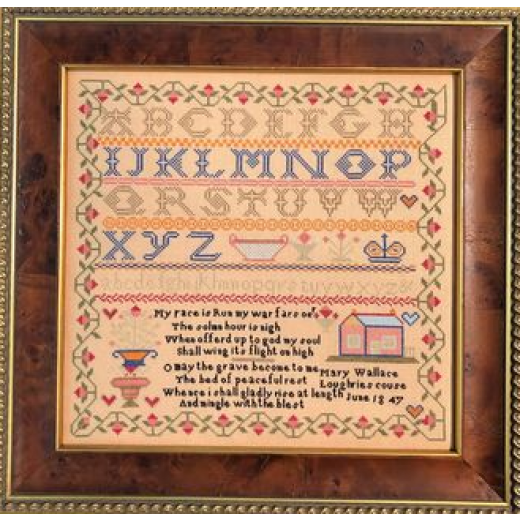 Cross Stitch Antiques - Mary Wallace 1847