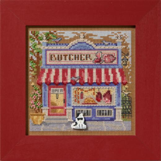 Mill Hill Stickpackung - Butcher Shop - Main Street (2025)