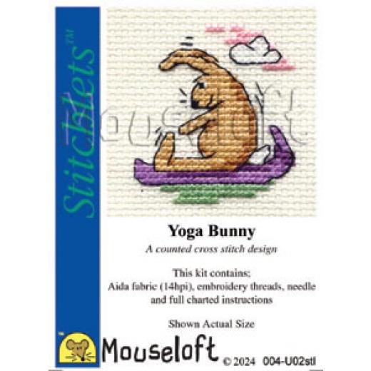 Stickpackung Mouseloft - Yoga Bunny