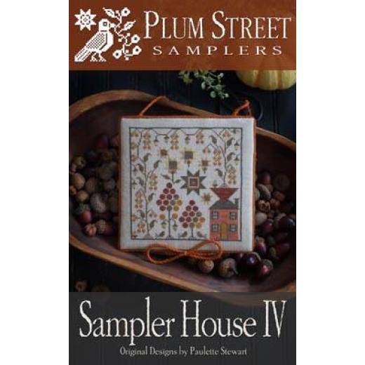 Stickvorlage Plum Street Samplers - Sampler House IV