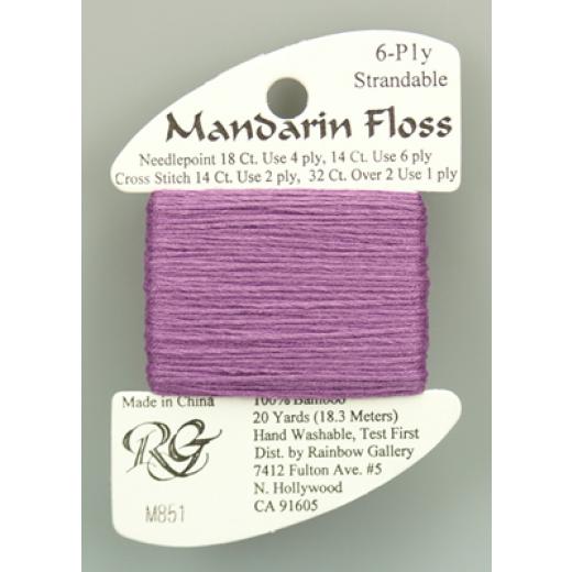 Rainbow Gallery Mandarin Floss - Antique Violet (Ersatz für Needlepaints 2009)