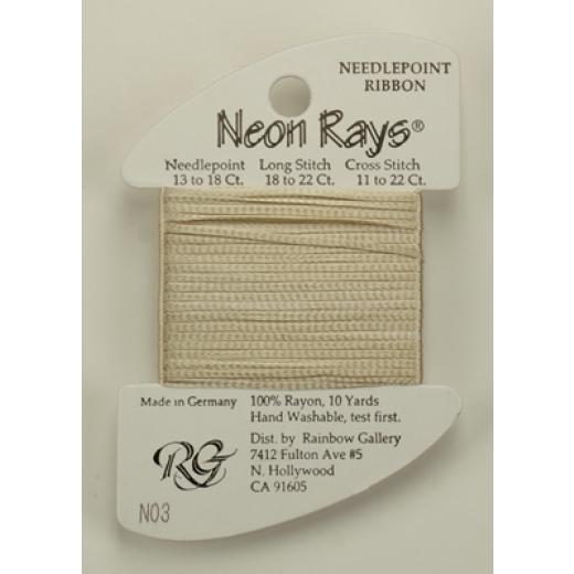 Rainbow Gallery Neon Rays - Pale Beige