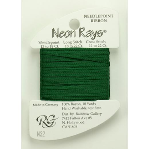 Rainbow Gallery Neon Rays - Spruce Green