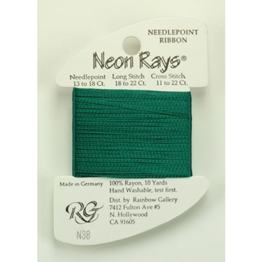 Rainbow Gallery Neon Rays - Emerald