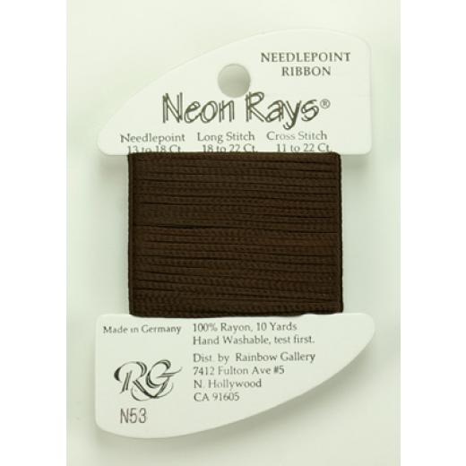 Rainbow Gallery Neon Rays - Dark Brown