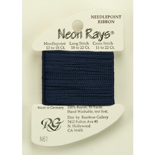 Rainbow Gallery Neon Rays - Midnight Blue