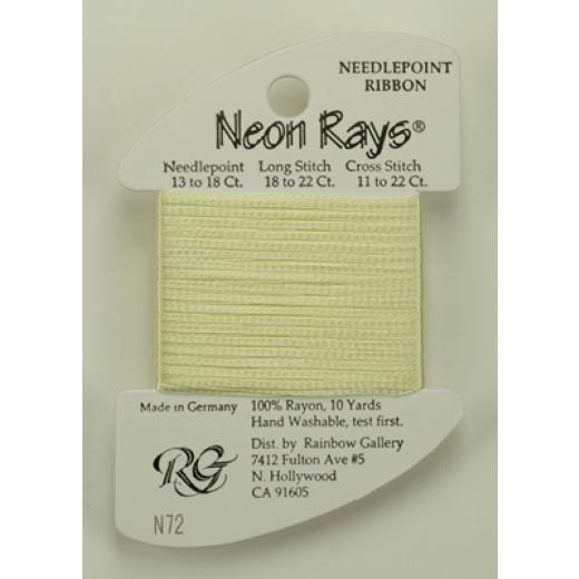 Rainbow Gallery Neon Rays - Pale Yellow