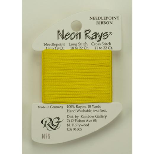 Rainbow Gallery Neon Rays - Bright Yellow