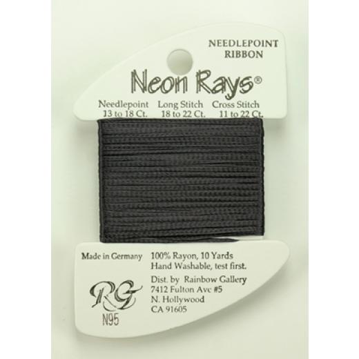 Rainbow Gallery Neon Rays - Dark Gray