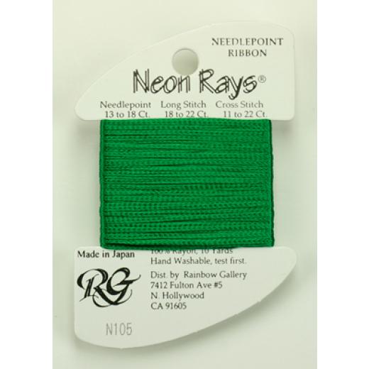 Rainbow Gallery Neon Rays - Christmas Green