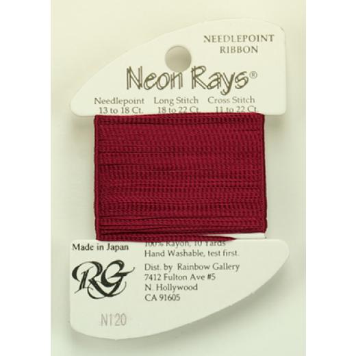 Rainbow Gallery Neon Rays - Merlot