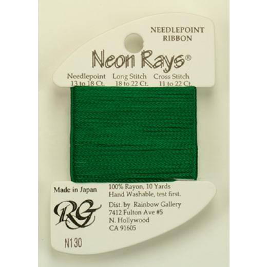 Rainbow Gallery Neon Rays - Dark Christmas Green