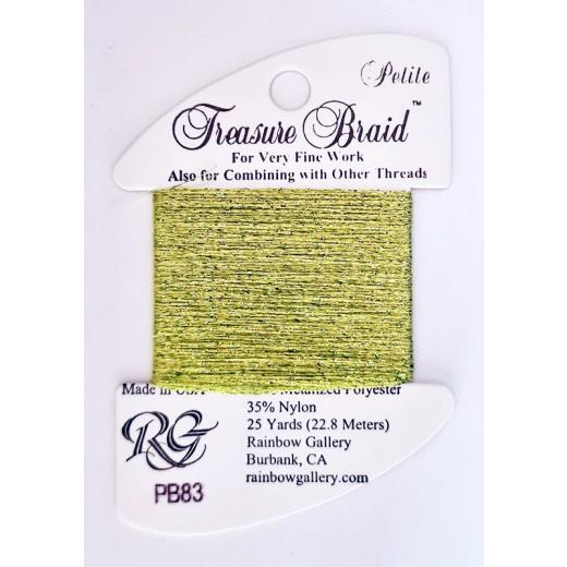 Rainbow Gallery Petit Treasure Braid - Wild Lime