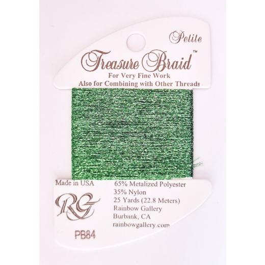 Rainbow Gallery Petit Treasure Braid - Grass Green