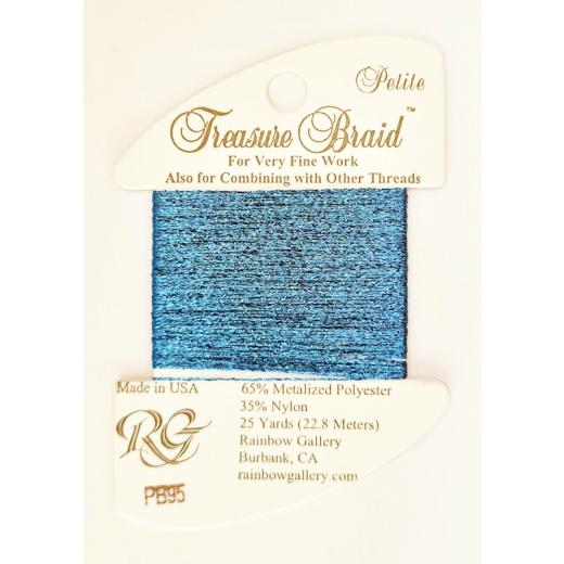 Rainbow Gallery Petit Treasure Braid - Blue Oasis