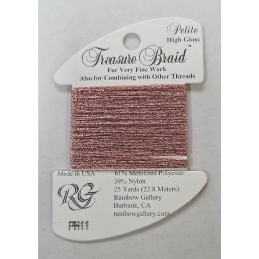 Rainbow Gallery Petit Treasure Braid - High Gloss Pink