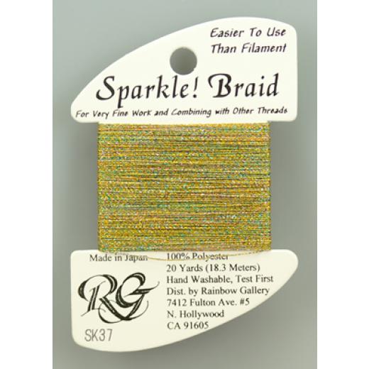 Rainbow Gallery Sparkle! Braid - Confetti