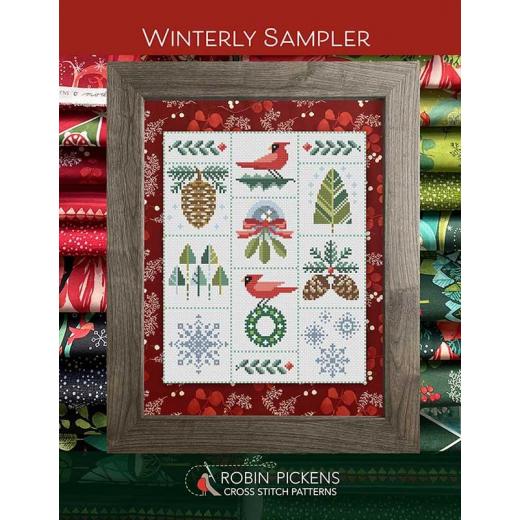 Stickvorlage Robin Pickens INC - Winterly Sampler