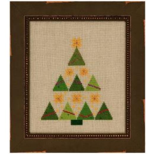 Der feine Faden Stickpackung - Sternenbaum (Petit Point)