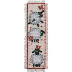Permin Stickpackung - Lesezeichen Schafe