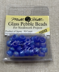 Mill Hill Pebble Beads - 05022 Frosted Opal Capri Ø 5,5 mm