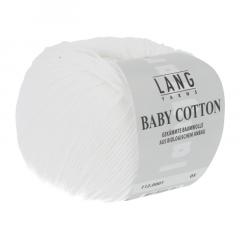 Baby Cotton Lang Yarns - weiß (0001)