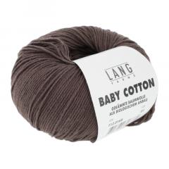 Baby Cotton Lang Yarns - dunkelbraun (00168)