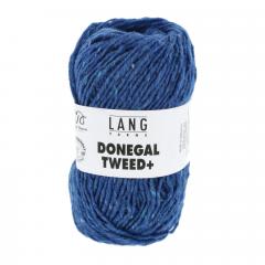 Donegal Tweed+ Lang Yarns - Royal Blau