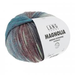 Magnolia Lang Yarns - türkis-rot-grün