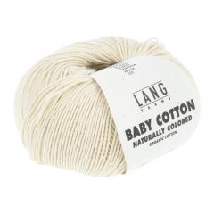 Baby Cotton Naturally Colored Lang Yarns - ivory (0001)