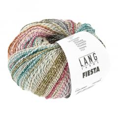 Fiesta Lang Yarns - aqua-rosa-grau-gelb (0001)