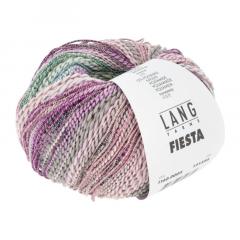 Fiesta Lang Yarns - violett-rosa-grau-grün (0005)