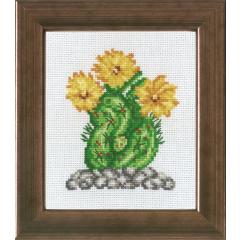 Permin Stickpackung - Kaktus mit gelben Blüten