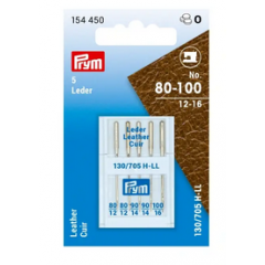 Nähmaschinennadeln 130/705 Leder 80-100 - Prym