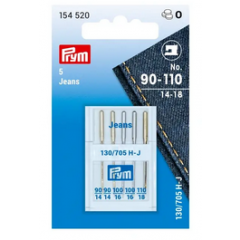 Nähmaschinennadeln 130/705 Jeans 90-110 - Prym