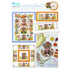 Stickvorlage Lindner's Kreuzstiche - Highland Herbst