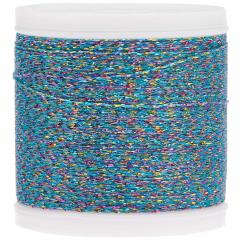 Sticktwist Metallic No. 40 Rico Design - rainbow-blau