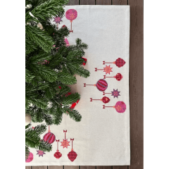 Pomp Stitch Stickpackung - Weihnachtsbaumdecke