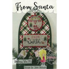 Stickvorlage Little Stitch Girl - From Santa