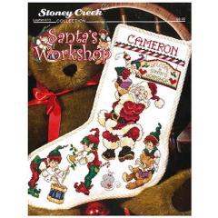 Stickvorlage Stoney Creek Collection - Santas Workshop