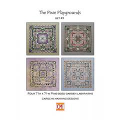 Stickvorlage CM Designs - Pixie Playgrounds 1