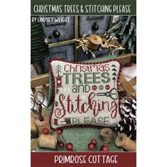 Stickvorlage Primrose Cottage Stitches - Christmas Trees & Stitching Please