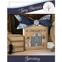 Stickvorlage Anabella's - Tiny Houses January