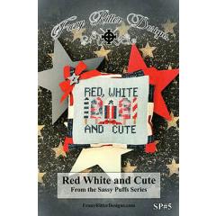 Stickvorlage Frony Ritter Designs - Red, White And Cute