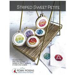 Stickvorlage Robin Pickens INC - Striped Sweet Petite