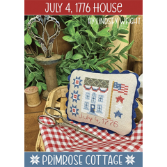 Stickvorlage Primrose Cottage Stitches - July 4, 1776 House