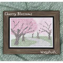 Stickvorlage Works by ABC - Cherry Blossoms