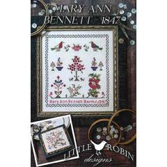Stickvorlage Little Robin Designs - Mary Ann Bennett 1847