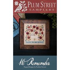 Stickvorlage Plum Street Samplers - We Remember