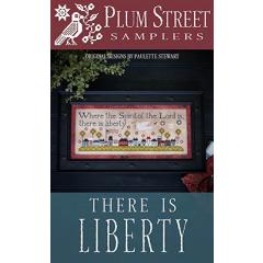 Stickvorlage Plum Street Samplers - There Is Liberty